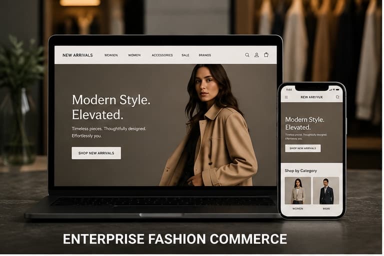 Enterprise Fashion Commerce Transformation project preview